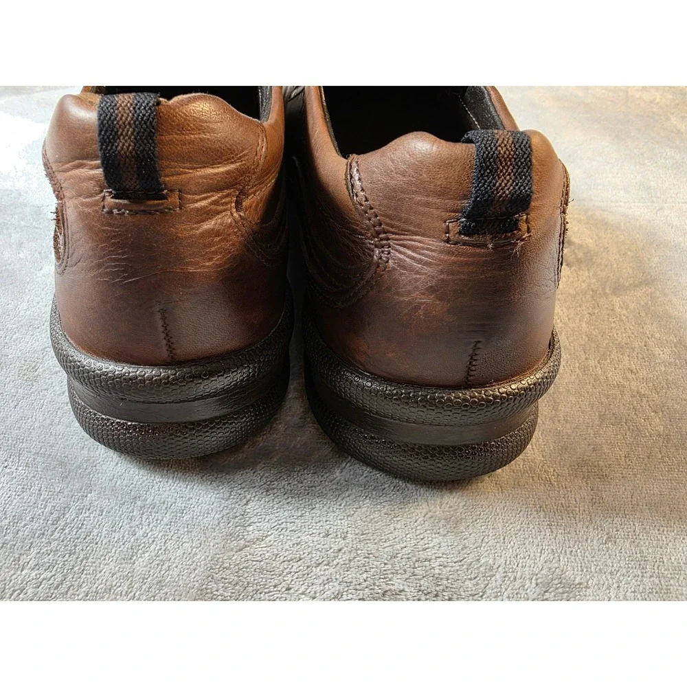 SAS Slip On Loafers Men 10 M Brown Leather Comfort‎ Shoes